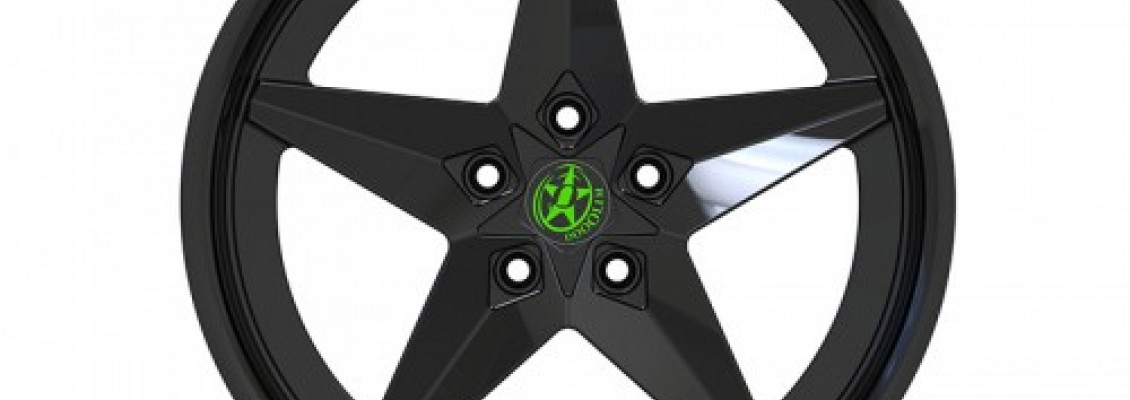 Customized Black Five Pointed Star Forged Wheels - Elevate Your Ride