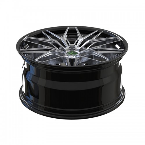 Sturdy, Lightweight, Customizable, Forged Wheels in Black