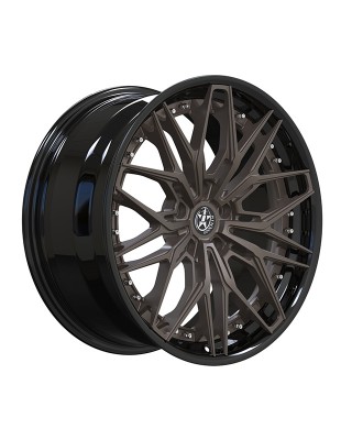 New Durable, High-Performance, Black Forged Wheels