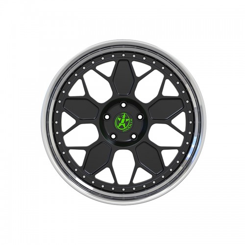 Customized silver-plated bright forged wheels