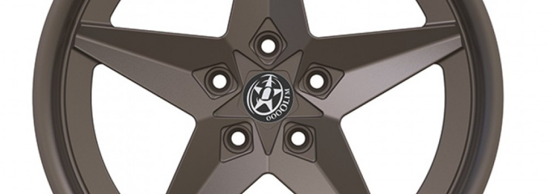 Brown Five-Pointed Star Forged Wheels - Customization, OEM, Quality And Price