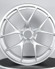 Single-piece high-strength lightweight brushed forged wheels