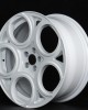 YC bright white high-end custom car hub