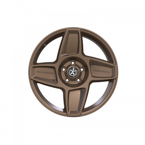 Custom bronzed aluminum alloy forged wheels