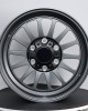 Matte Gunmetal Gray Custom Forged Off-Road Wheels