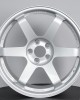 Wholesale custom forged wheels in bright silver