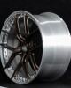 Dark copper brushed high-end multi-size fuel-efficient double-piece forged wheels