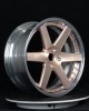 Lightweight brushed rose gold high-quality custom two-piece forged wheels