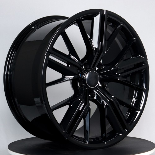 Bright black aluminum alloy high-quality lightweight forged wheels