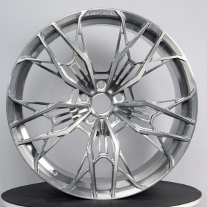 Customized high-gloss aluminum alloy forged wheels