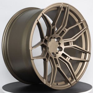 Dark copper concave explosion-proof high-quality forged wheels