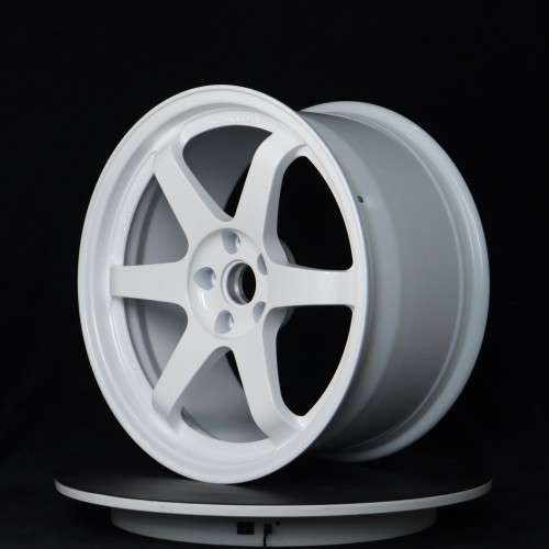 Lightweight explosion-proof forged wheels with bright white ceramic texture