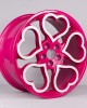 Pink heart lightweight high-speed hot forged wheels