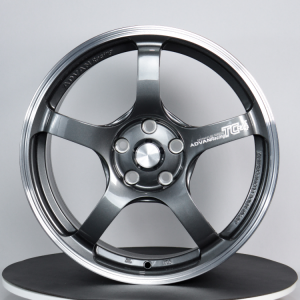 Gun gray rim custom forged wheels