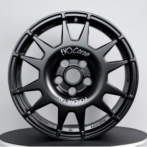 Dark black matte high-end texture can be printed custom forged off-road wheels