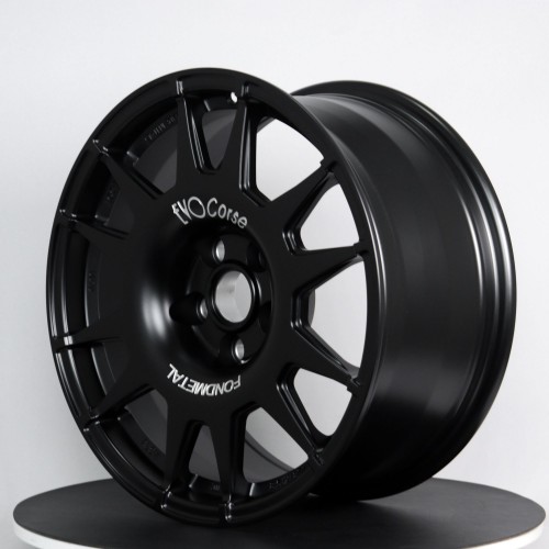 Dark black matte high-end texture can be printed customized forged off-road wheels