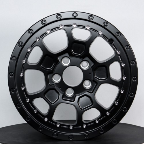 Matte black high quality lightweight hot forged off-road wheels