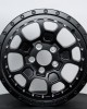 Matte black high quality lightweight hot forged off-road wheels