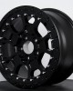 Matte black high quality lightweight hot forged off-road wheels